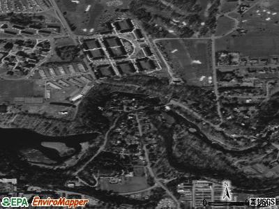 Forest Home satellite photo by USGS