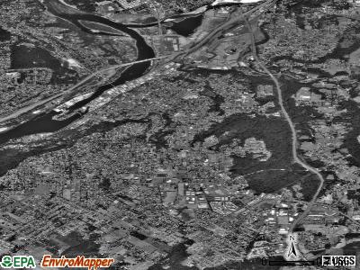 Oregon City satellite photo by USGS