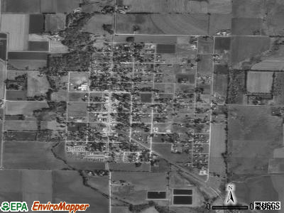 Americus satellite photo by USGS