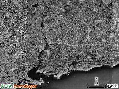 Westport satellite photo by USGS