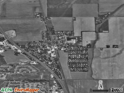 Taylorsville satellite photo by USGS