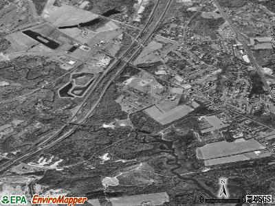 Allenwood satellite photo by USGS