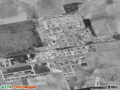Coahoma satellite photo by USGS