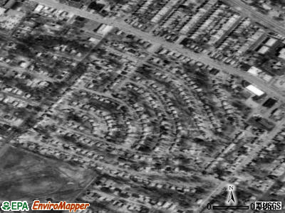 Flordell Hills satellite photo by USGS