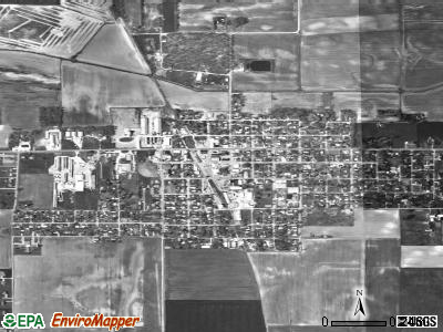 Ridgway satellite photo by USGS