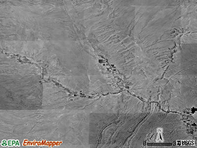 Moapa Town satellite photo by USGS