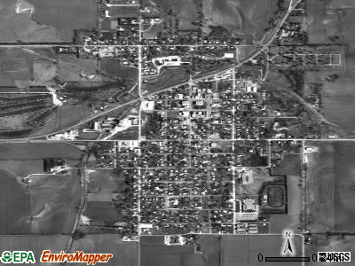 Osceola satellite photo by USGS