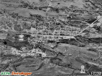 Cimarron satellite photo by USGS