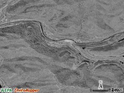 Gary satellite photo by USGS