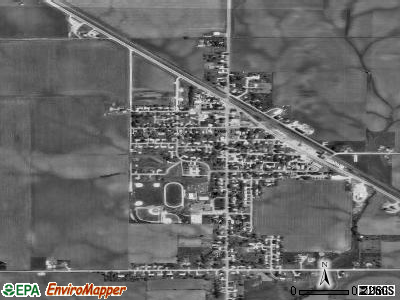 Danville satellite photo by USGS