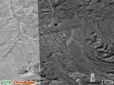 Magdalena satellite photo by USGS