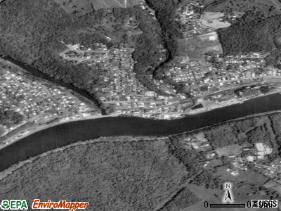 Rivesville satellite photo by USGS