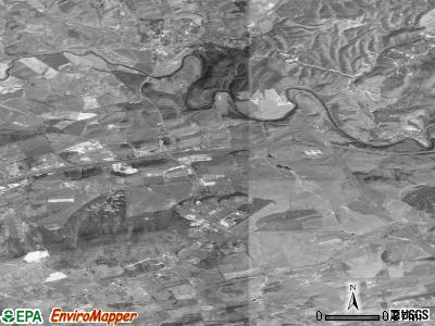 Fort Chiswell satellite photo by USGS