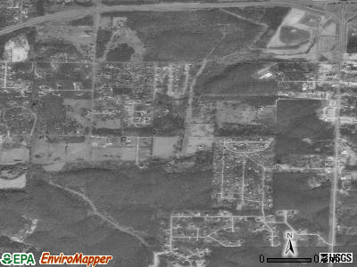 Leawood satellite photo by USGS