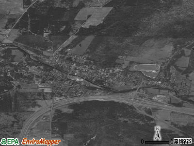 Angelica satellite photo by USGS