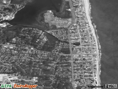 Bethany Beach satellite photo by USGS