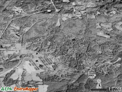 Fearrington satellite photo by USGS