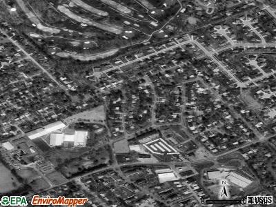 Plantation satellite photo by USGS