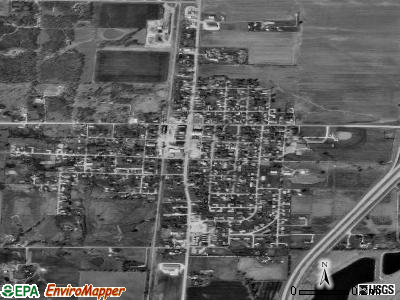 Auxvasse satellite photo by USGS