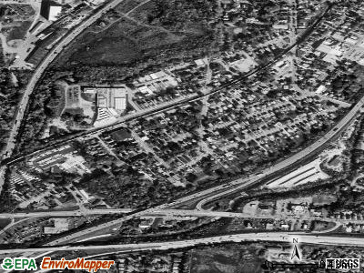 Arlington Heights satellite photo by USGS
