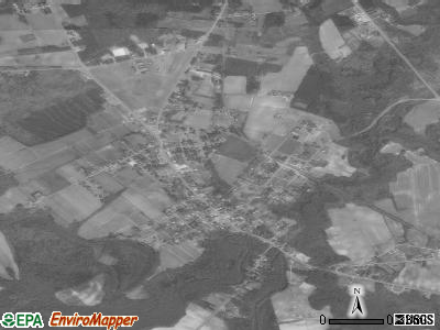 Vanceboro satellite photo by USGS