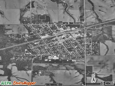 Stronghurst satellite photo by USGS