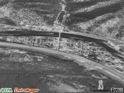 Superior satellite photo by USGS