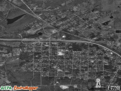 Haileyville satellite photo by USGS