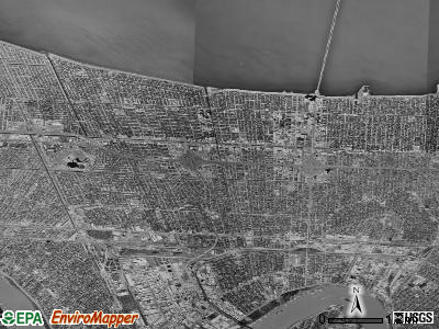 Metairie satellite photo by USGS