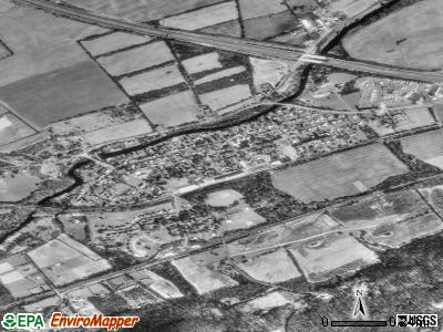 Bloomsbury satellite photo by USGS
