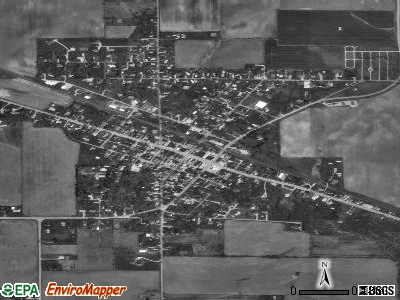Jamestown satellite photo by USGS