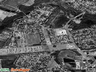 Millwood satellite photo by USGS