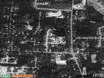 Maineville satellite photo by USGS