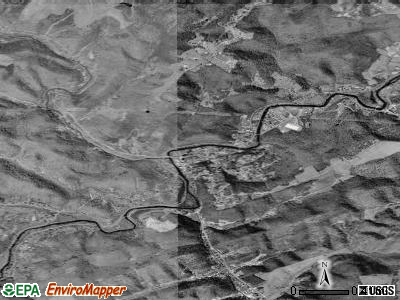 Montcalm satellite photo by USGS