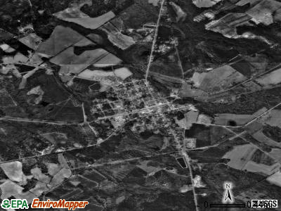 Glenwood satellite photo by USGS