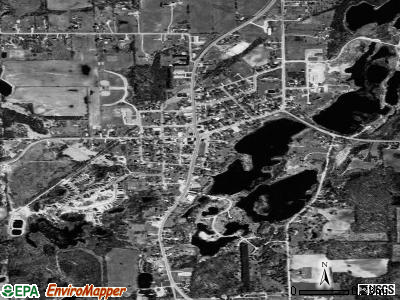 Otisville satellite photo by USGS