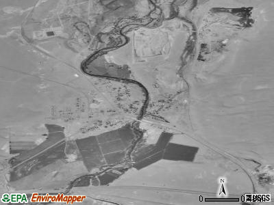 Wadsworth satellite photo by USGS