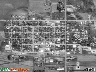 Alcester satellite photo by USGS