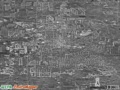 Medina satellite photo by USGS