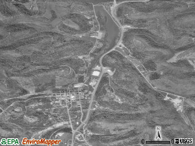 Gainesboro satellite photo by USGS