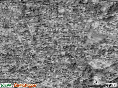 Martin's Additions satellite photo by USGS