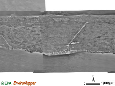 Ponemah satellite photo by USGS