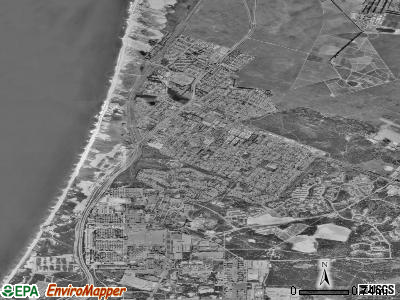 Marina satellite photo by USGS