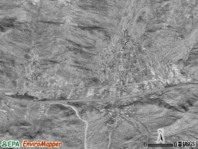 Carnuel satellite photo by USGS