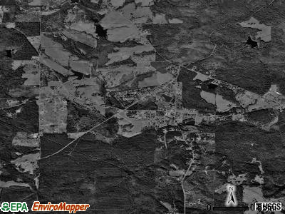 Sunset Village satellite photo by USGS
