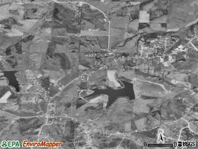 Taos satellite photo by USGS