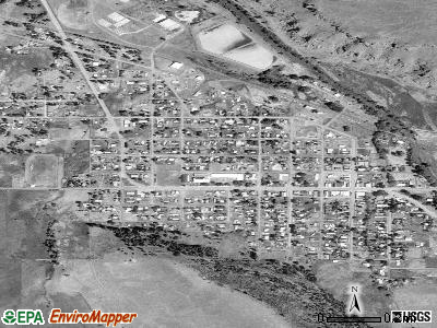 Wallowa satellite photo by USGS