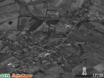 Pleasureville satellite photo by USGS
