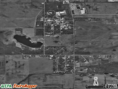 Collegeville satellite photo by USGS