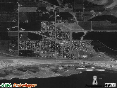 Rock Island satellite photo by USGS